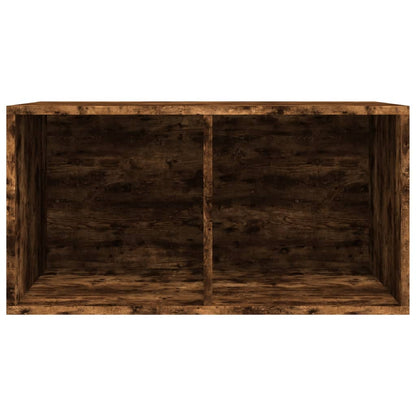 Opbergbox Voor Lp's 7X34X36 Cm Bewerkt Hout Kleur Gerookt eiken