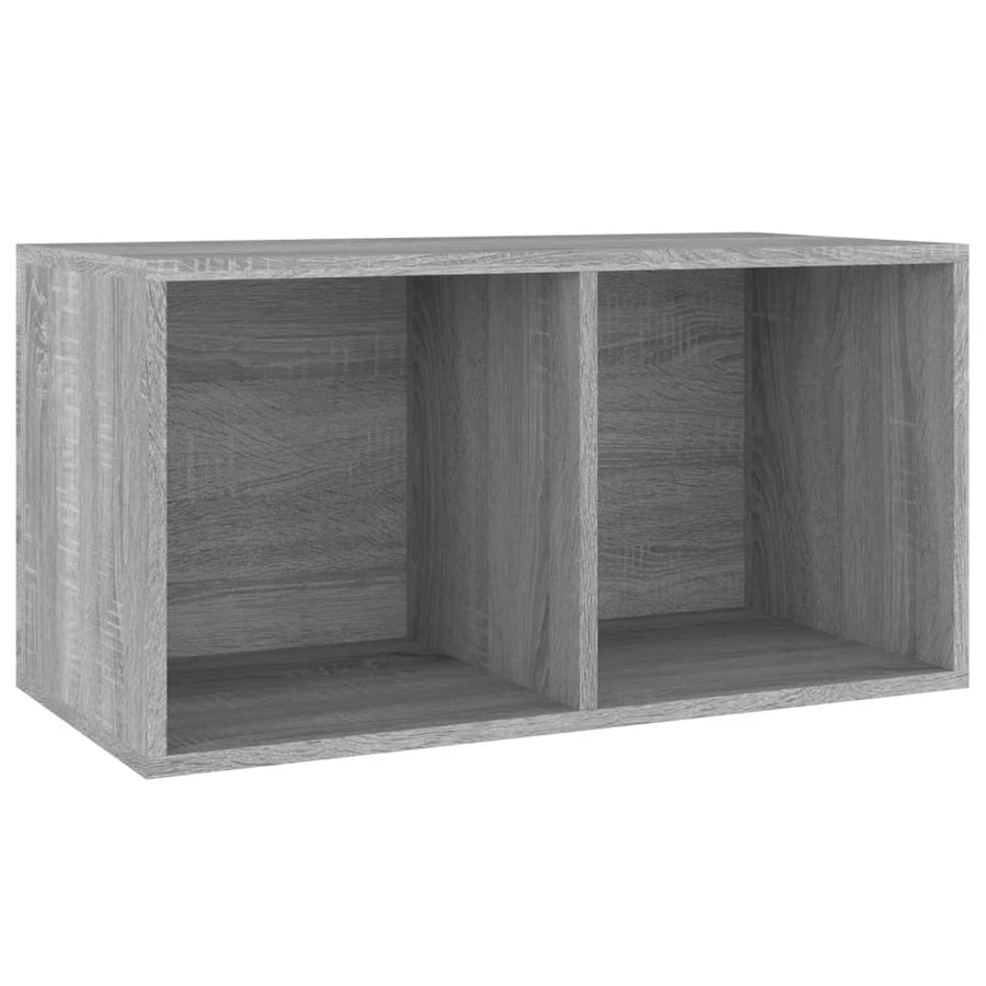 Opbergbox Voor Lp's 7X34X36 Cm Bewerkt Hout Eiken Grijs sonoma