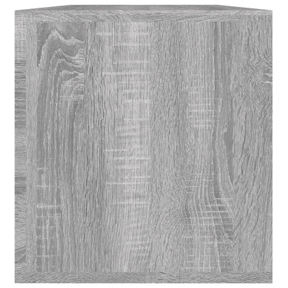 Opbergbox Voor Lp's 7X34X36 Cm Bewerkt Hout Eiken Grijs sonoma