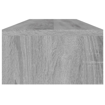 Monitorstandaard 100x24x13 cm bewerkt hout grijs sonoma eiken Grijs sonoma