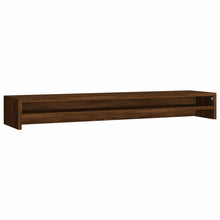 Monitorstandaard 100X24X13 Cm Bewerkt Hout bruin eikenkleur