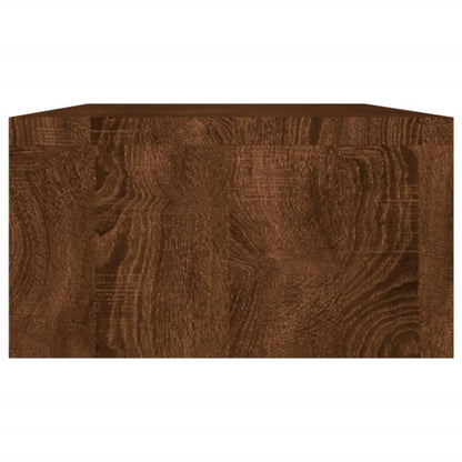 Monitorstandaard 100X24X13 Cm Bewerkt Hout bruin eikenkleur