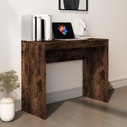 Bureau 90x40x72 cm bewerkt hout gerookt eiken