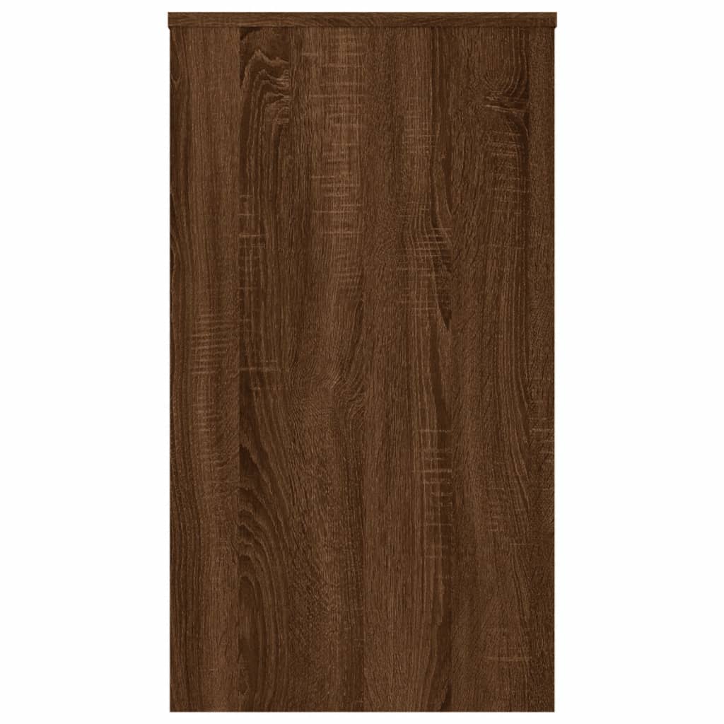 Bureau 90X40X72 Cm Bewerkt Hout bruin eikenkleur
