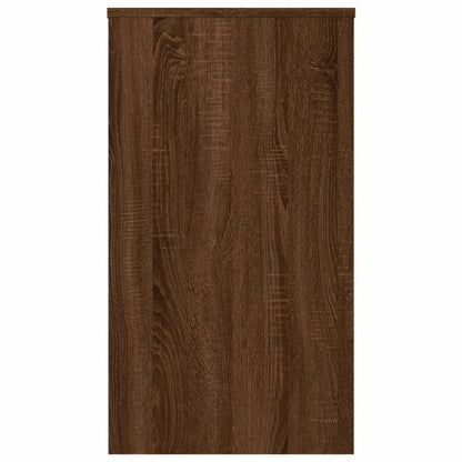 Bureau 90X40X72 Cm Bewerkt Hout bruin eikenkleur