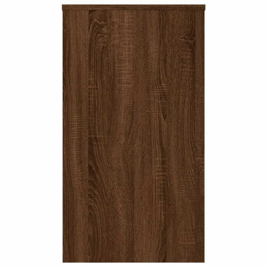 Bureau 90X40X72 Cm Bewerkt Hout bruin eikenkleur