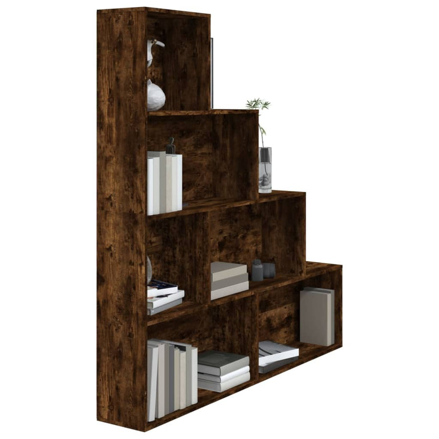 Boekenkast 55X24X60 Cm Kleurig Gerookt eiken