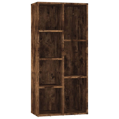 Boekenkast 50X25X06 Cm Kleurig Gerookt eiken
