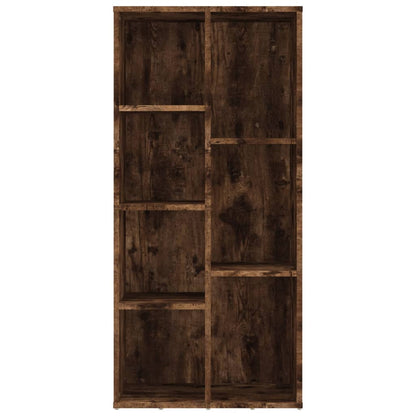 Boekenkast 50X25X06 Cm Kleurig Gerookt eiken