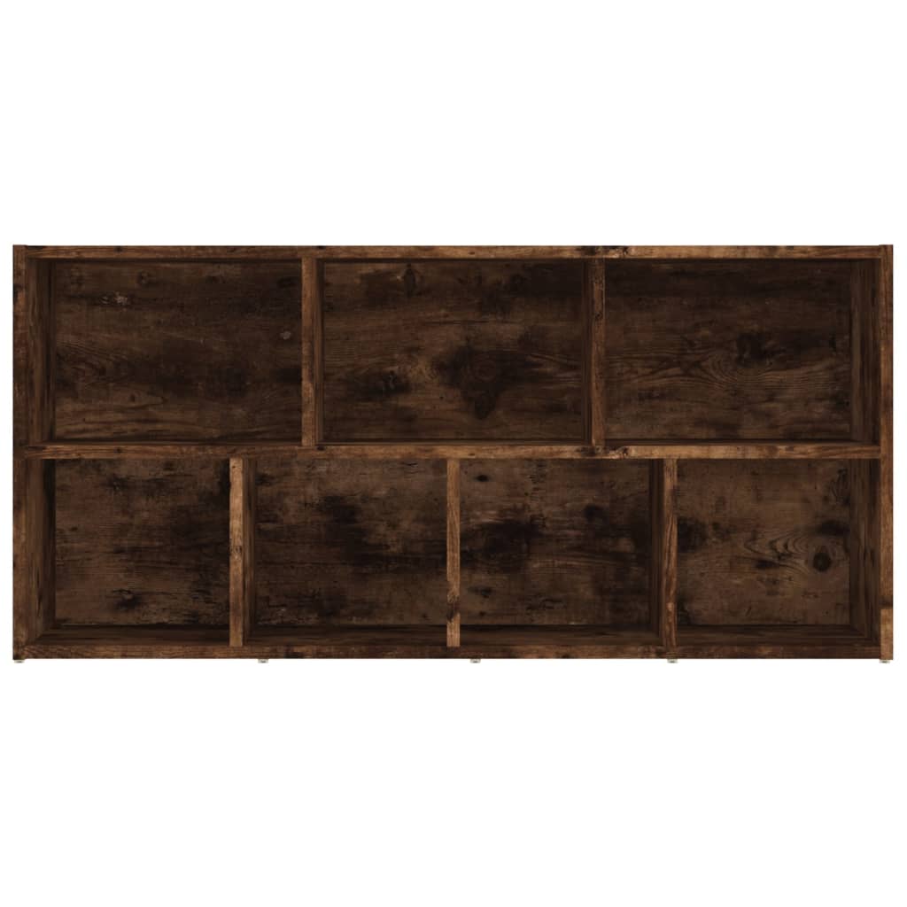Boekenkast 50X25X06 Cm Kleurig Gerookt eiken