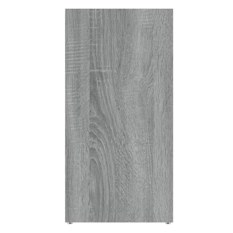Boekenkast 50X25X06 Cm Eikenkleurig Grijs sonoma