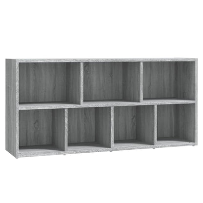 Boekenkast 50X25X06 Cm Eikenkleurig Grijs sonoma