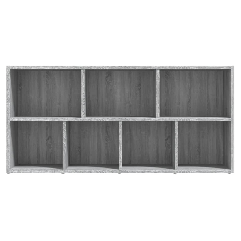 Boekenkast 50X25X06 Cm Eikenkleurig Grijs sonoma