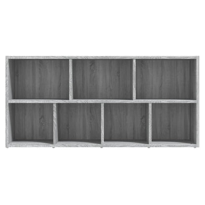 Boekenkast 50X25X06 Cm Eikenkleurig Grijs sonoma