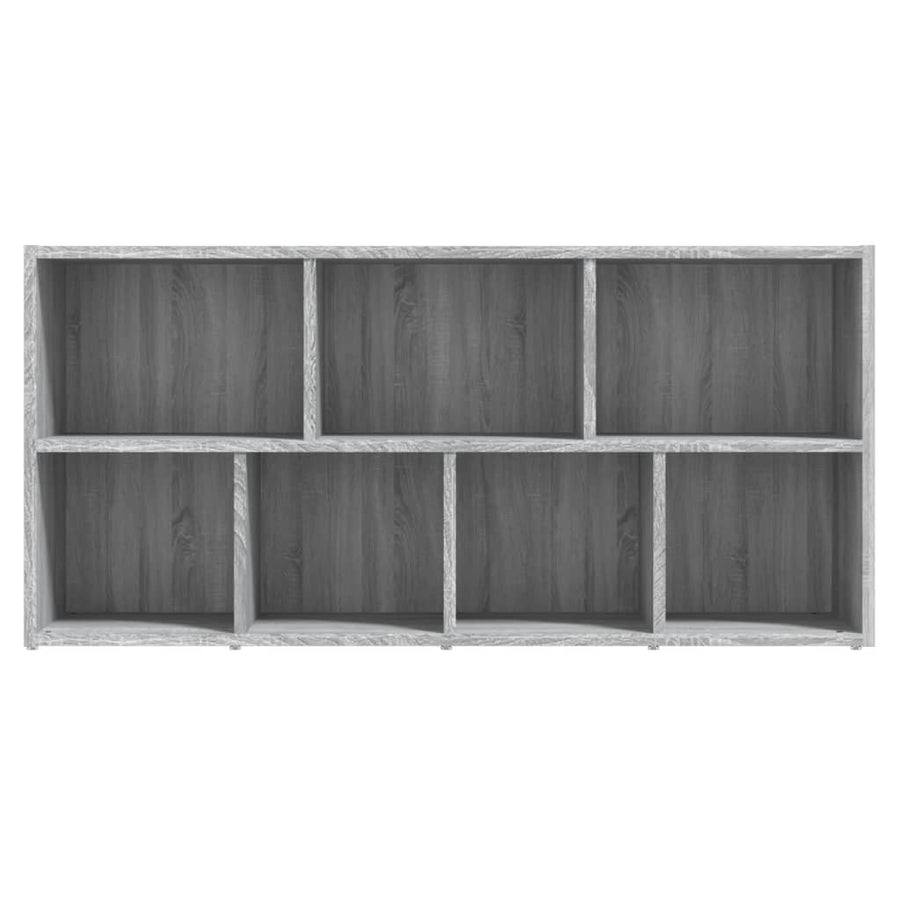Boekenkast 50X25X06 Cm Eikenkleurig Grijs sonoma