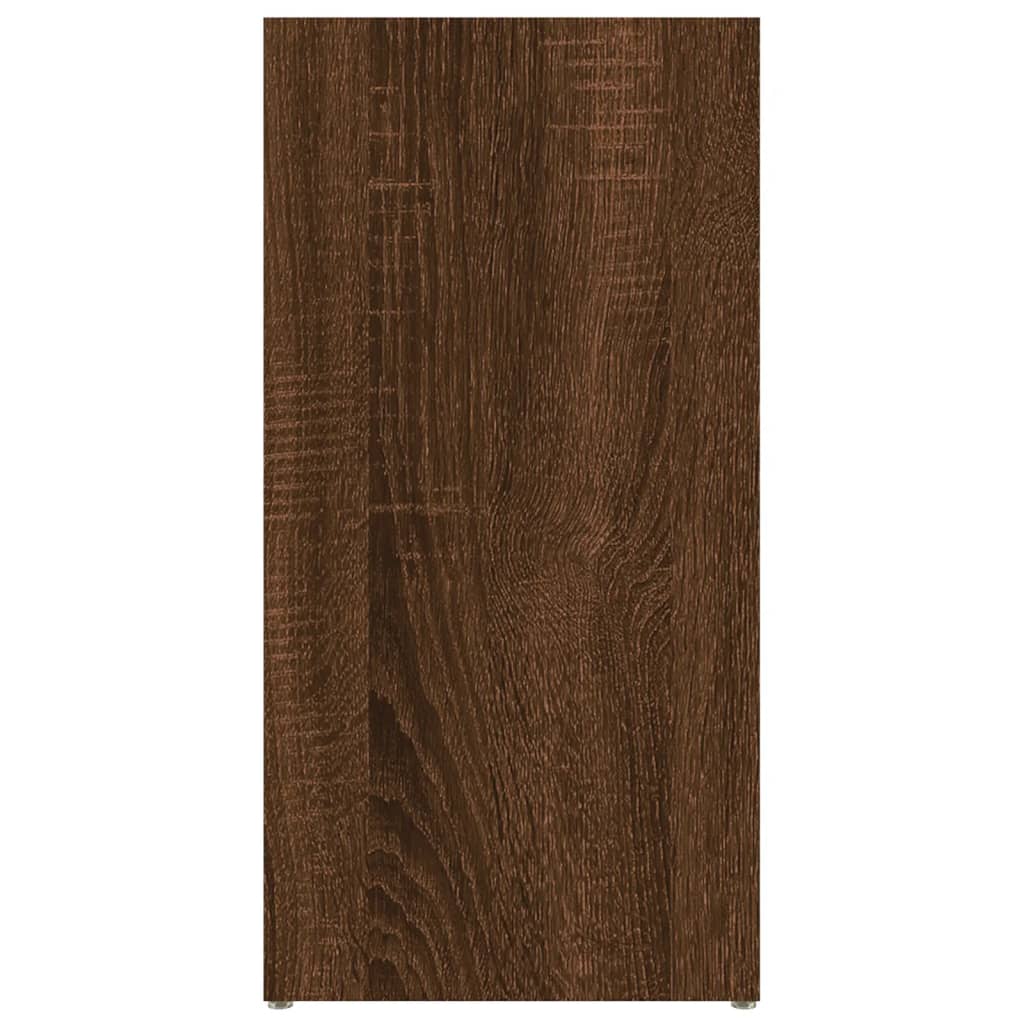 Boekenkast 50X25X06 Cm Bruineikenkleurig bruin eikenkleur