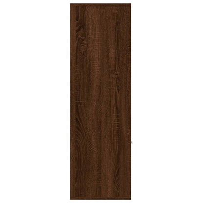 Boekenkast 98X30X98 Cm Bruineikenkleurig bruin eikenkleur