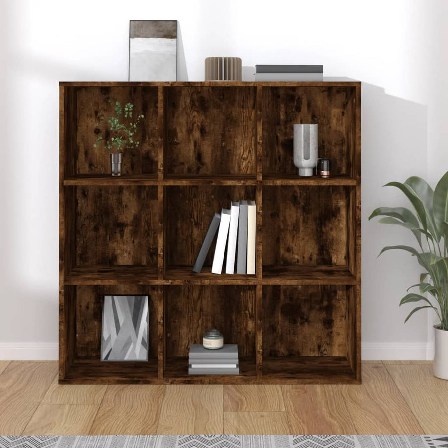 Boekenkast 98X29X97,5 Cm Kleurig Gerookt eiken