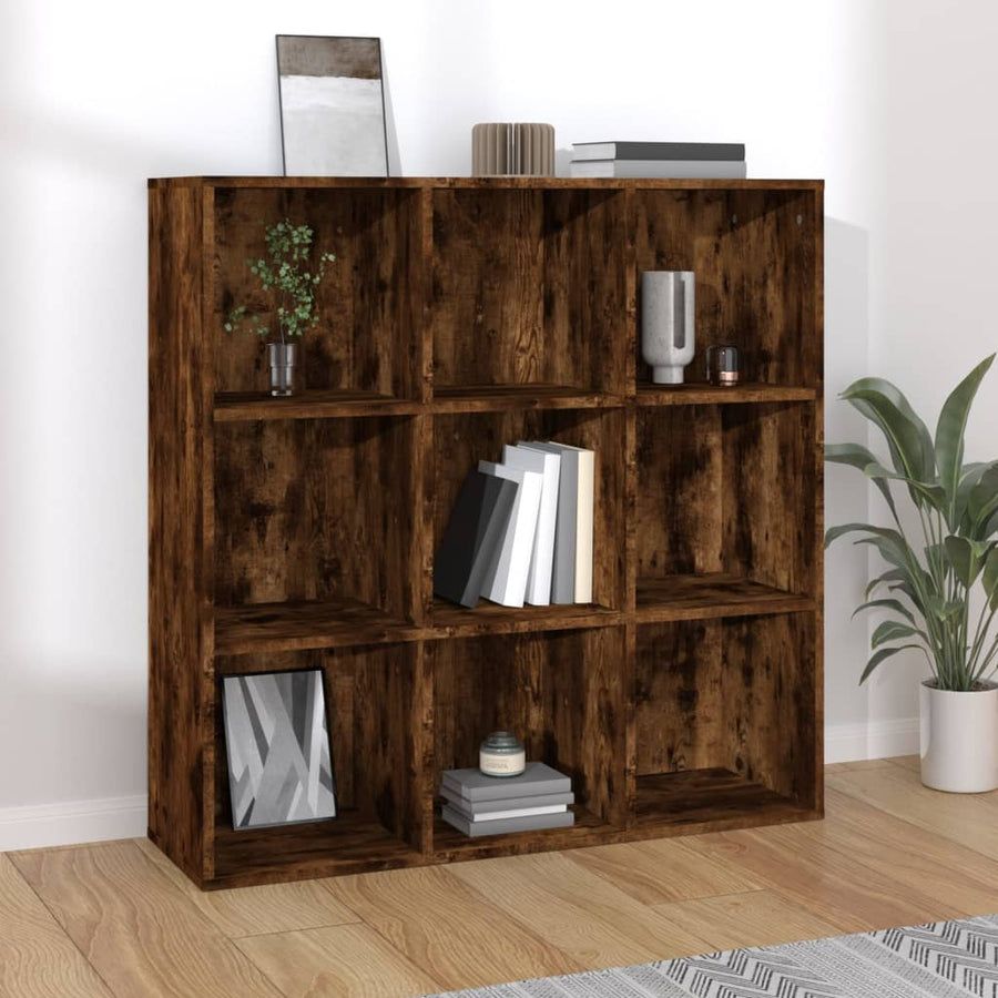 Boekenkast 98X29X97,5 Cm Kleurig Gerookt eiken
