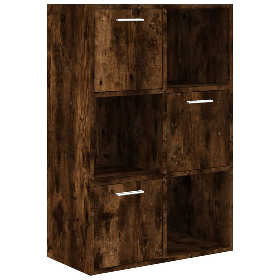Opbergkast 60x29,5x90 cm gerookt eikenkleurig Gerookt eiken