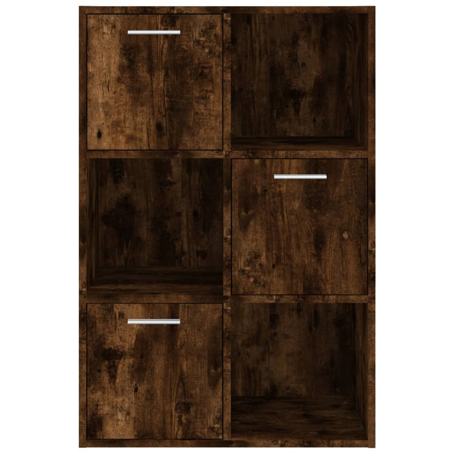 Opbergkast 60x29,5x90 cm gerookt eikenkleurig Gerookt eiken