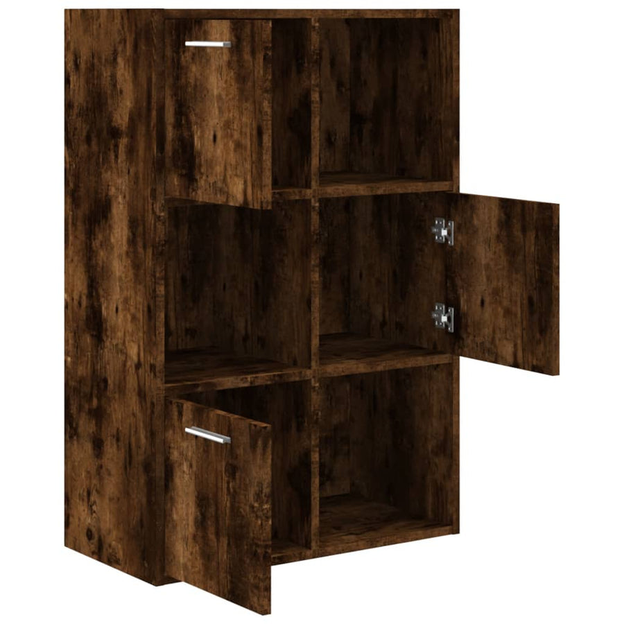 Opbergkast 60x29,5x90 cm gerookt eikenkleurig Gerookt eiken