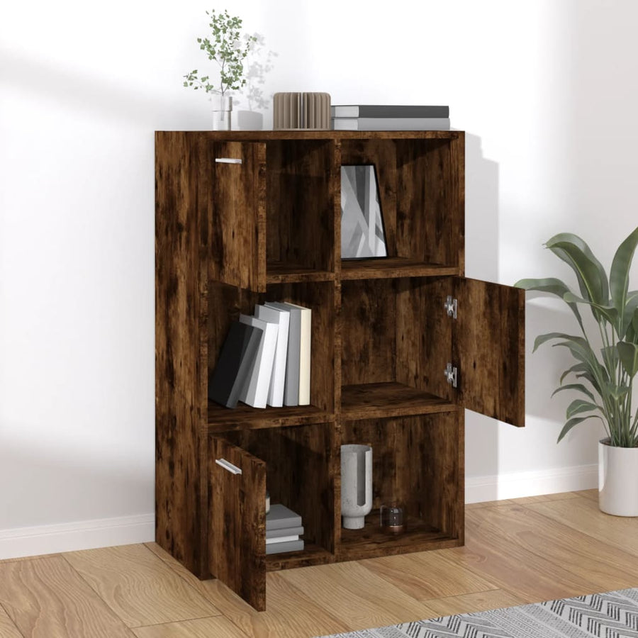 Opbergkast 60x29,5x90 cm gerookt eikenkleurig Gerookt eiken