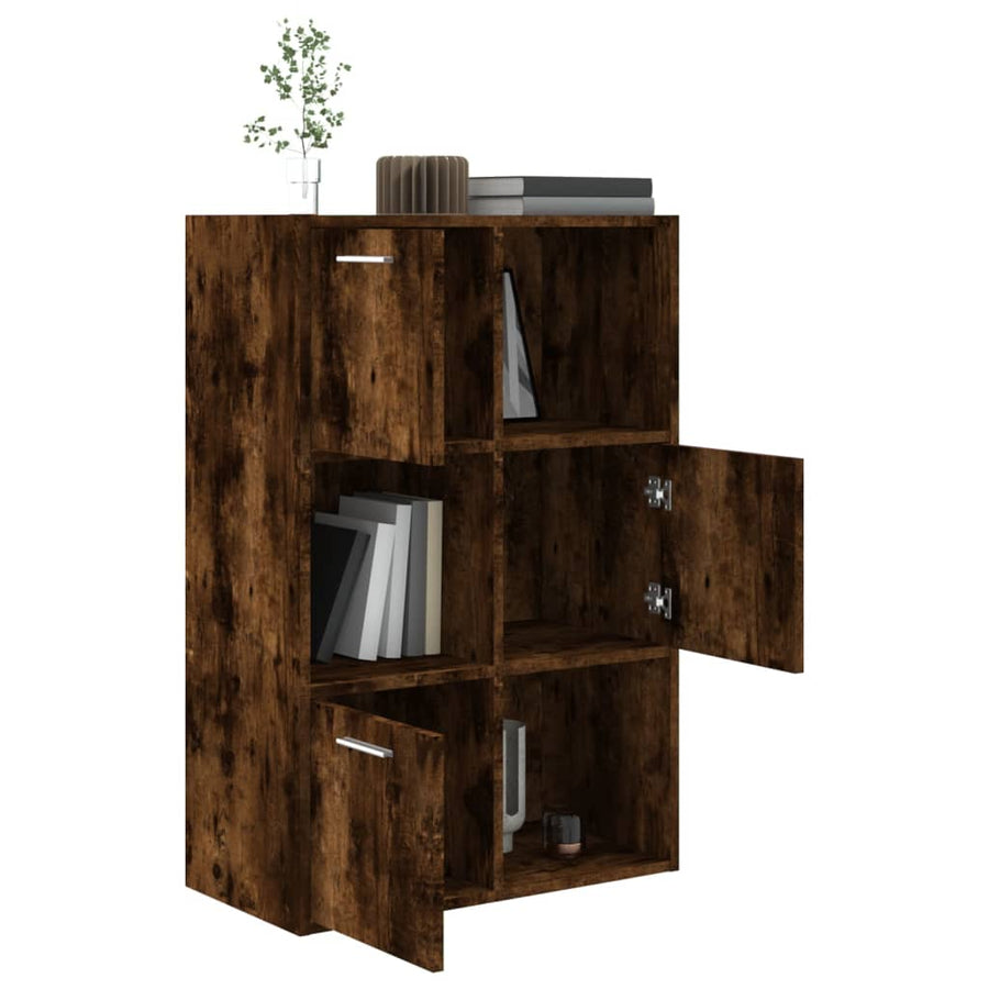 Opbergkast 60x29,5x90 cm gerookt eikenkleurig Gerookt eiken
