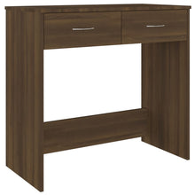 Bureau 80X40X75 Cm Bewerkt Hout Bruineikenkleurig bruin eikenkleur