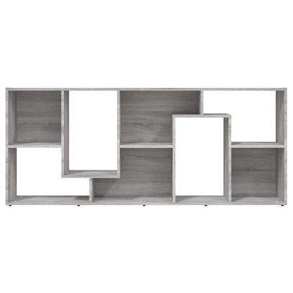 Boekenkast 67X24X6 Cm Bewerkt Hout Eikenkleurig Grijs sonoma