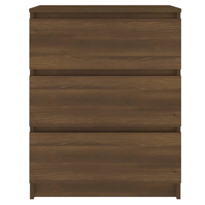 Dressoir 60X35X76 Cm Bewerkt Hout bruin eikenkleur