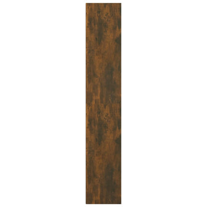 Boekenkast 36x30x171 cm bewerkt hout gerookt eikenkleurig Gerookt eiken