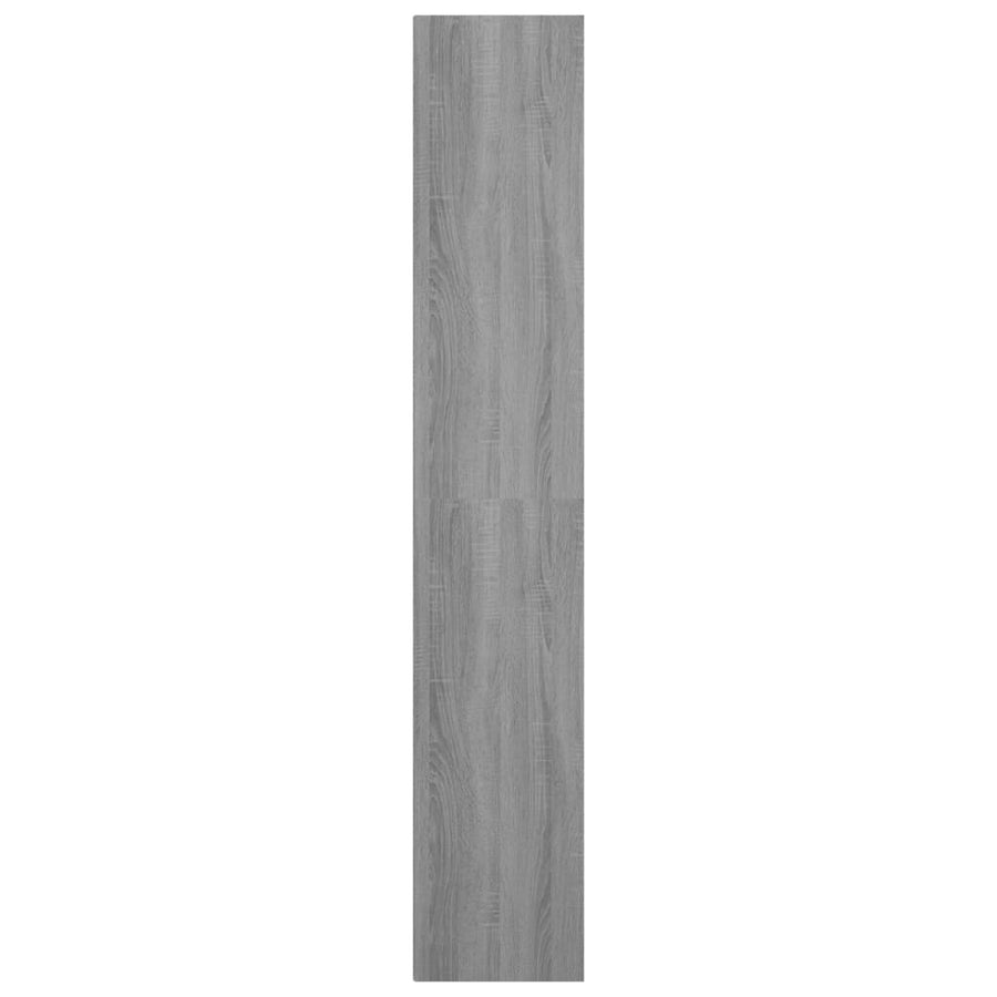 Boekenkast 36x30x171 cm bewerkt hout grijs sonoma eikenkleurig Grijs sonoma