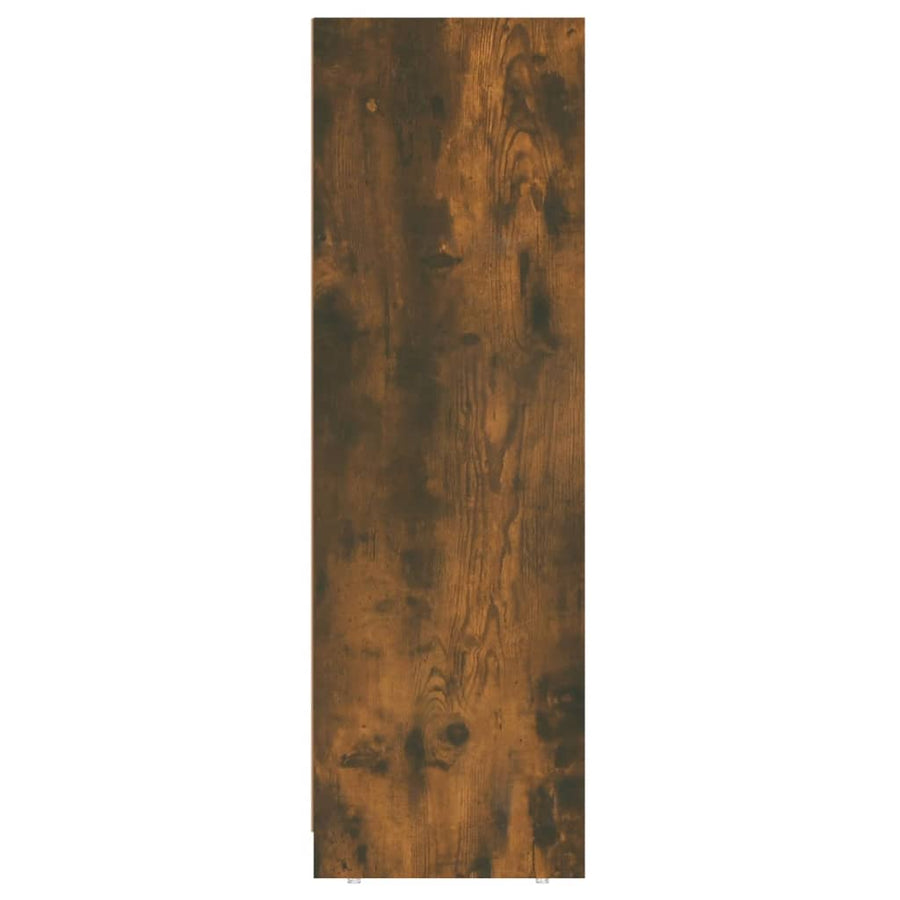 Badkamerkast 30X30X95 Cm Bewerkt Hout Kleurig Gerookt eiken