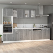 Onderkast Lyon 60x46x81,5 cm grijs sonoma eiken