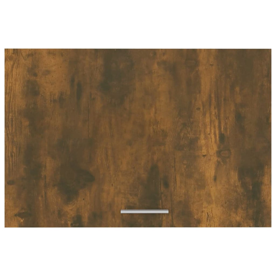 Wandkast hangend 60x31x40 cm bewerkt hout gerookt eikenkleurig Gerookt eiken