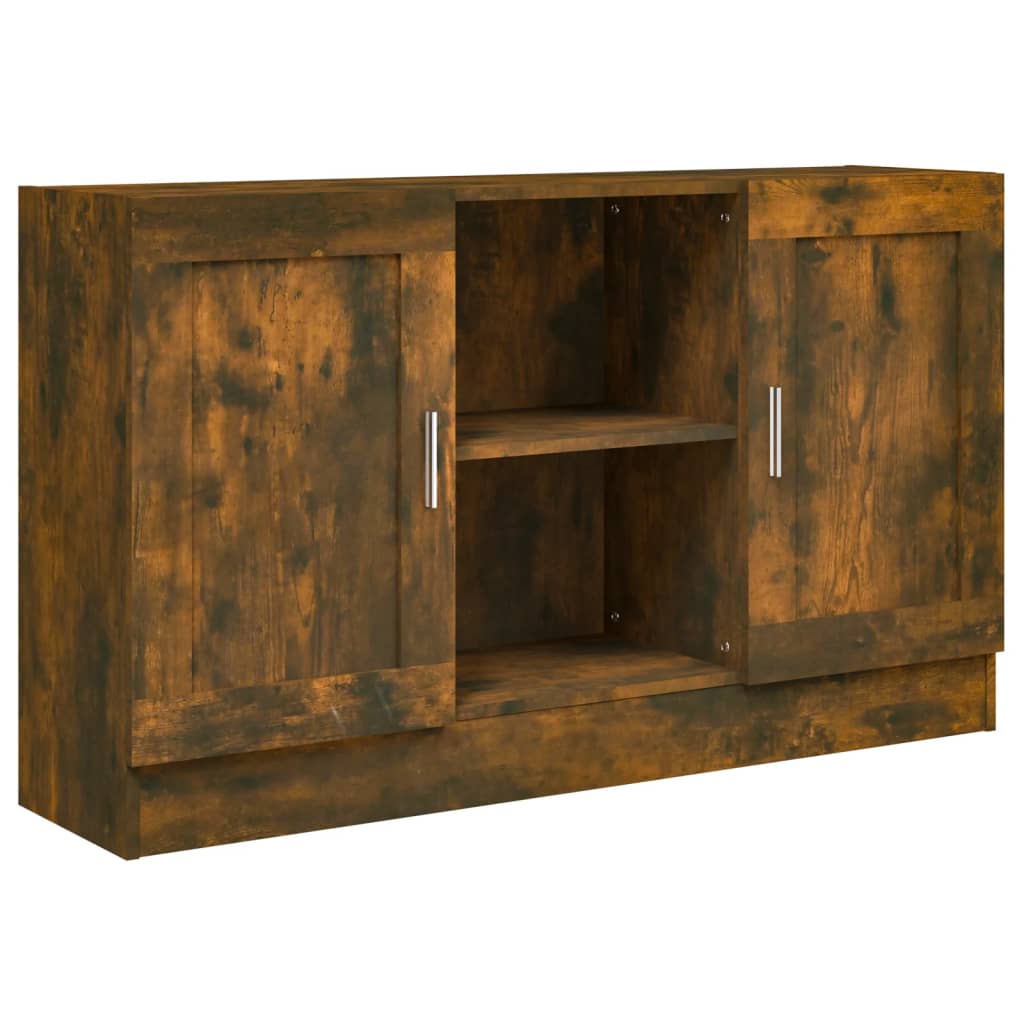 Dressoir 20X30,5X70 Cm Kleurig Gerookt eiken Bewerkt hout