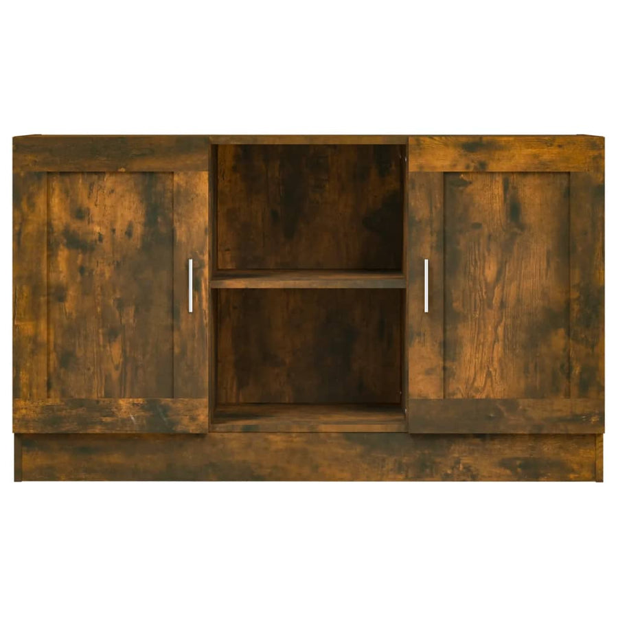 Dressoir 20X30,5X70 Cm Kleurig Gerookt eiken Bewerkt hout