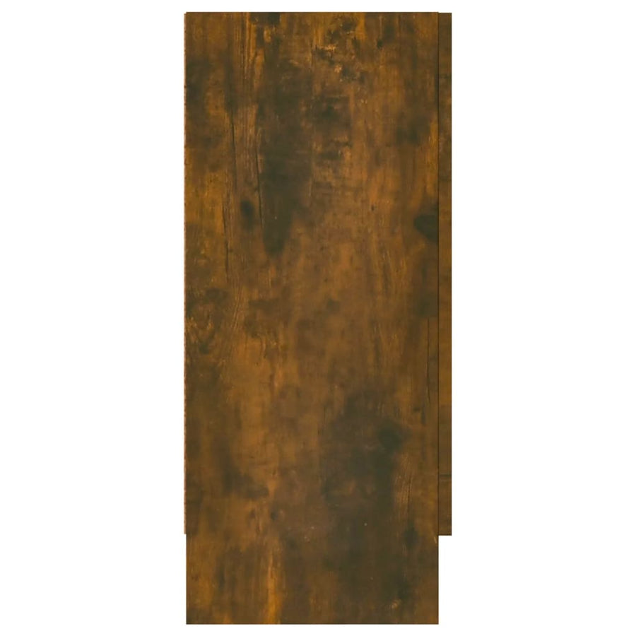 Dressoir 20X30,5X70 Cm Kleurig Gerookt eiken Bewerkt hout