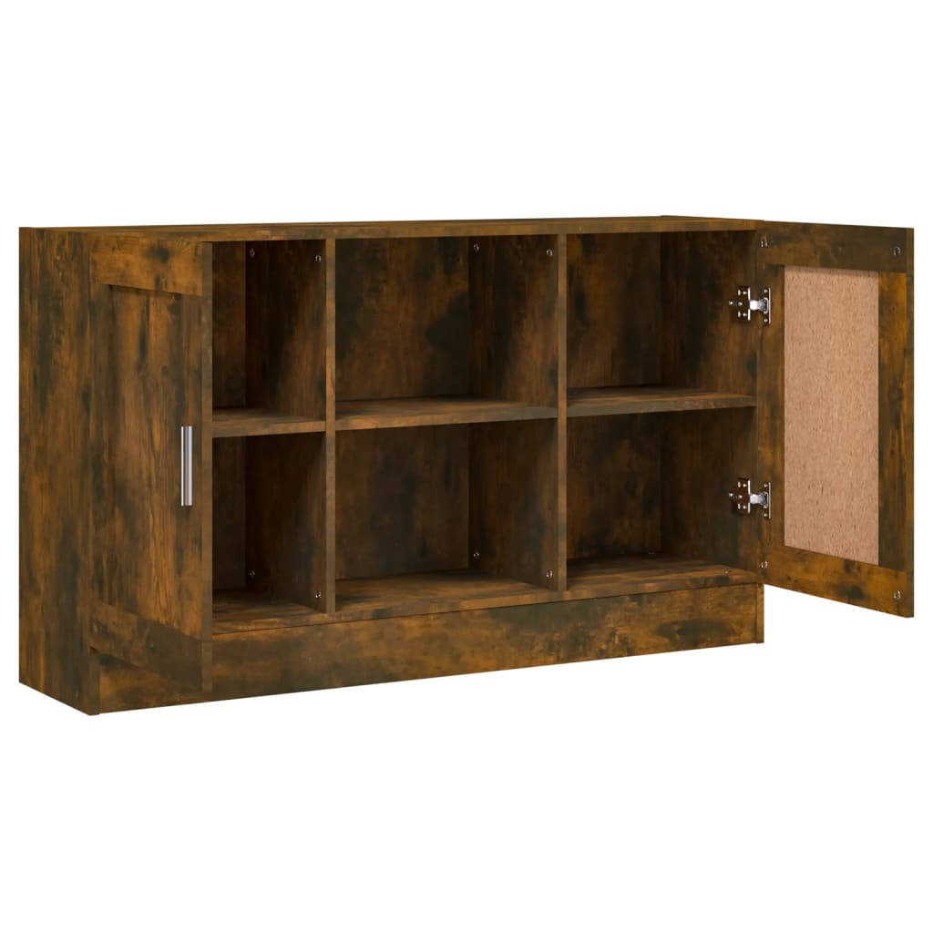 Dressoir 20X30,5X70 Cm Kleurig Gerookt eiken Bewerkt hout