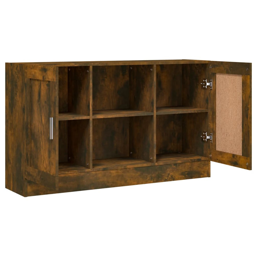 Dressoir 20X30,5X70 Cm Kleurig Gerookt eiken Bewerkt hout