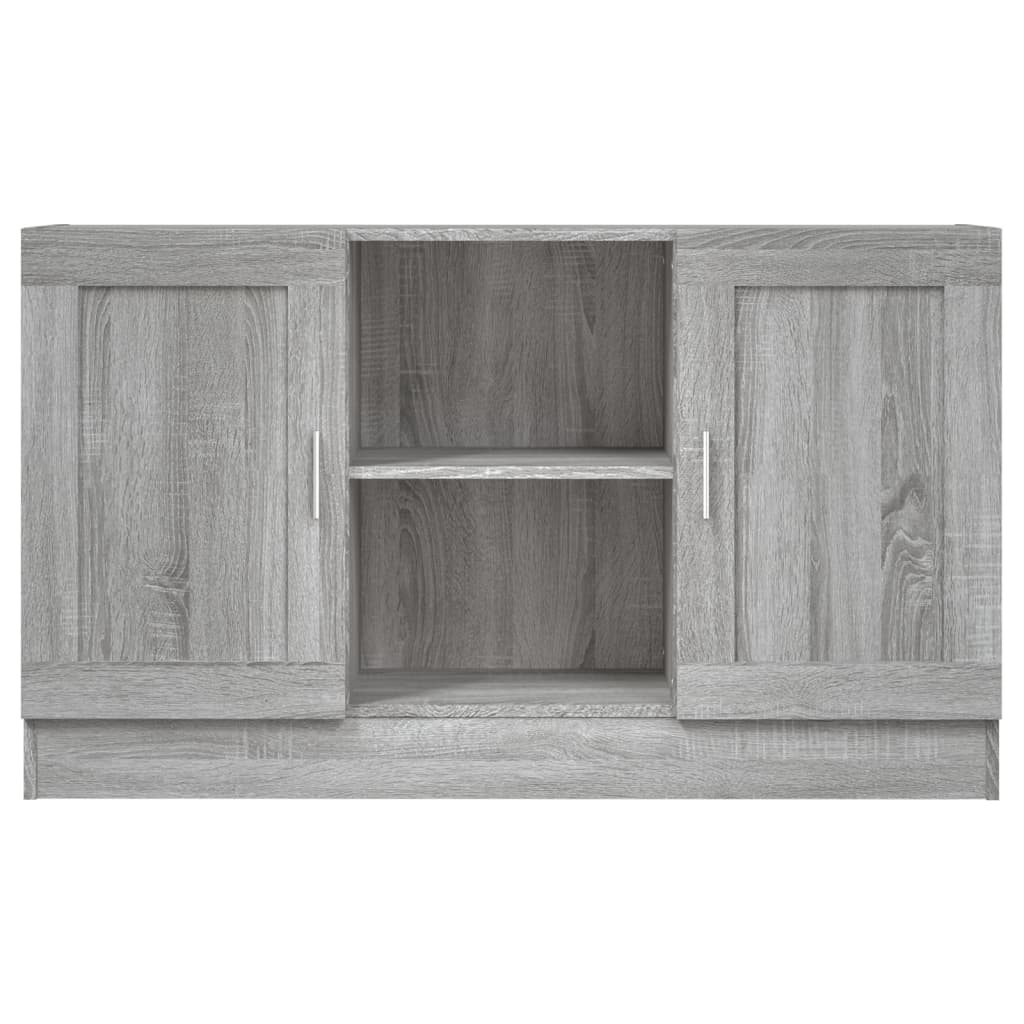 Dressoir 120X30,5X70 Cm Eikenkleurig Grijs sonoma