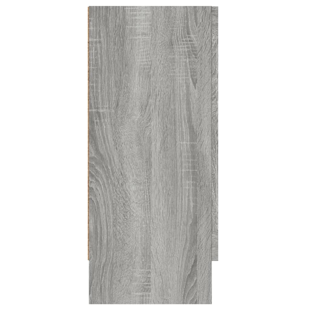 Dressoir 120X30,5X70 Cm Eikenkleurig Grijs sonoma