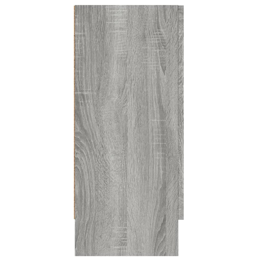 Dressoir 120X30,5X70 Cm Eikenkleurig Grijs sonoma