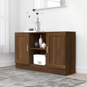 Dressoir 120x30,5x70 cm bewerkt hout bruin