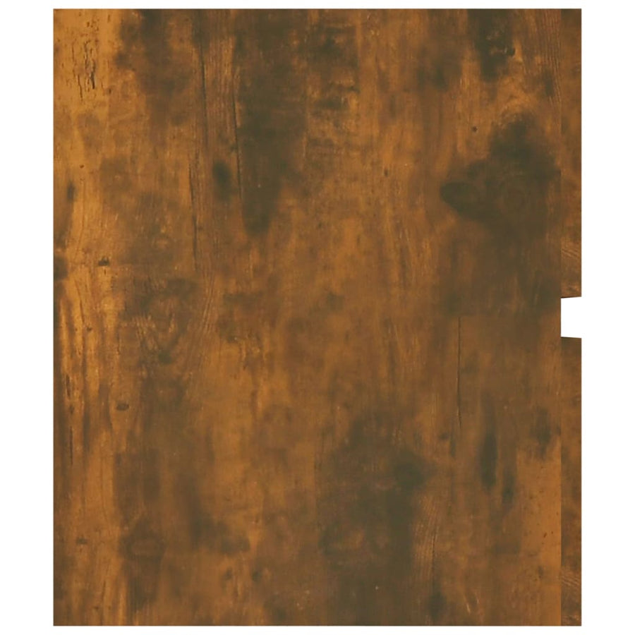Wastafelkast 00X38,5X45 Cm Bewerkt Hout Kleurig 100 x 38.5 x 45 cm Gerookt eiken