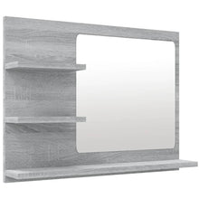 Badkamerspiegel 60X0,5X45 Cm Bewerkt Hout Eiken Grijs sonoma