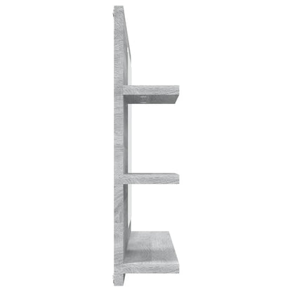 Badkamerspiegel 60X0,5X45 Cm Bewerkt Hout Eiken Grijs sonoma