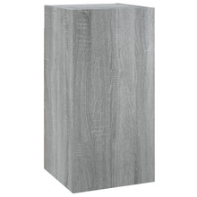 Tv-meubel 30,5x30x60 cm bewerkt hout grijs sonoma eikenkleurig 1 30.5 x 30 x 60 cm Grijs sonoma