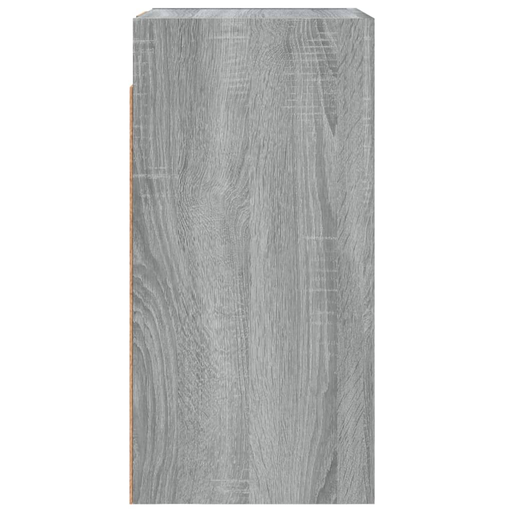 Tv-meubel 30,5x30x60 cm bewerkt hout grijs sonoma eikenkleurig 1 30.5 x 30 x 60 cm Grijs sonoma